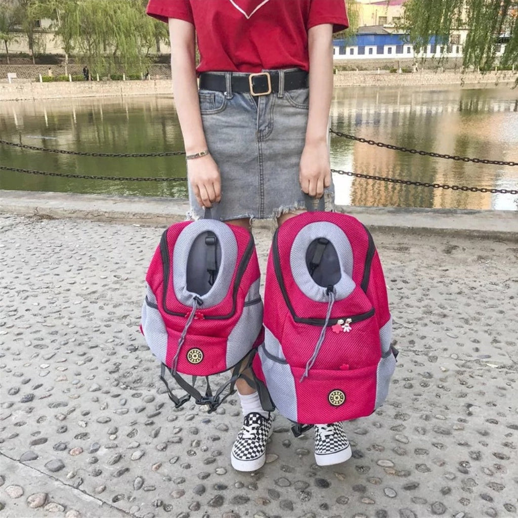 Portable Pet Backpack for Walks, Trips, and Adventures - Tim Ecommerce Specialist