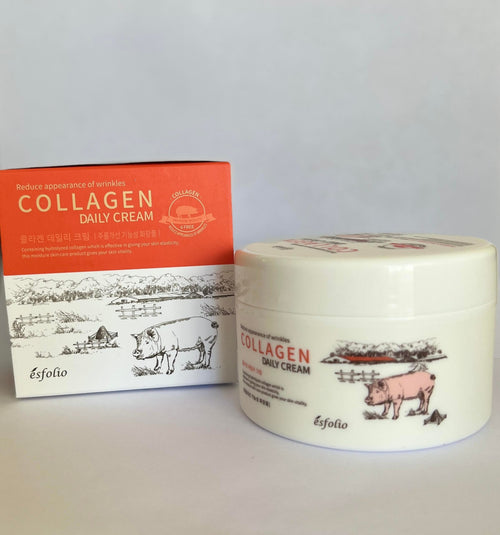 Esfolio Collagen Daily Cream for All Skin Type, Anti-Wrinkle Effect